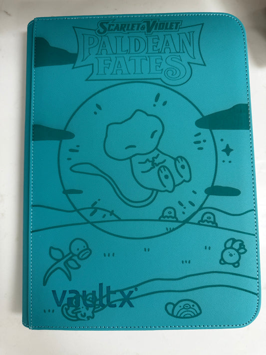 Custom Vault X binder - Paldean Fates - G&B Printing