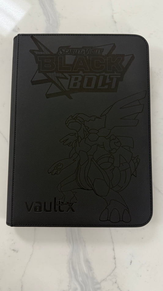 Custom vault x binder - Black Bolt - G&B Printing