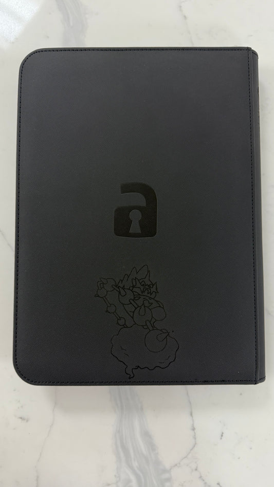 Custom vault x binder - Black Bolt - G&B Printing