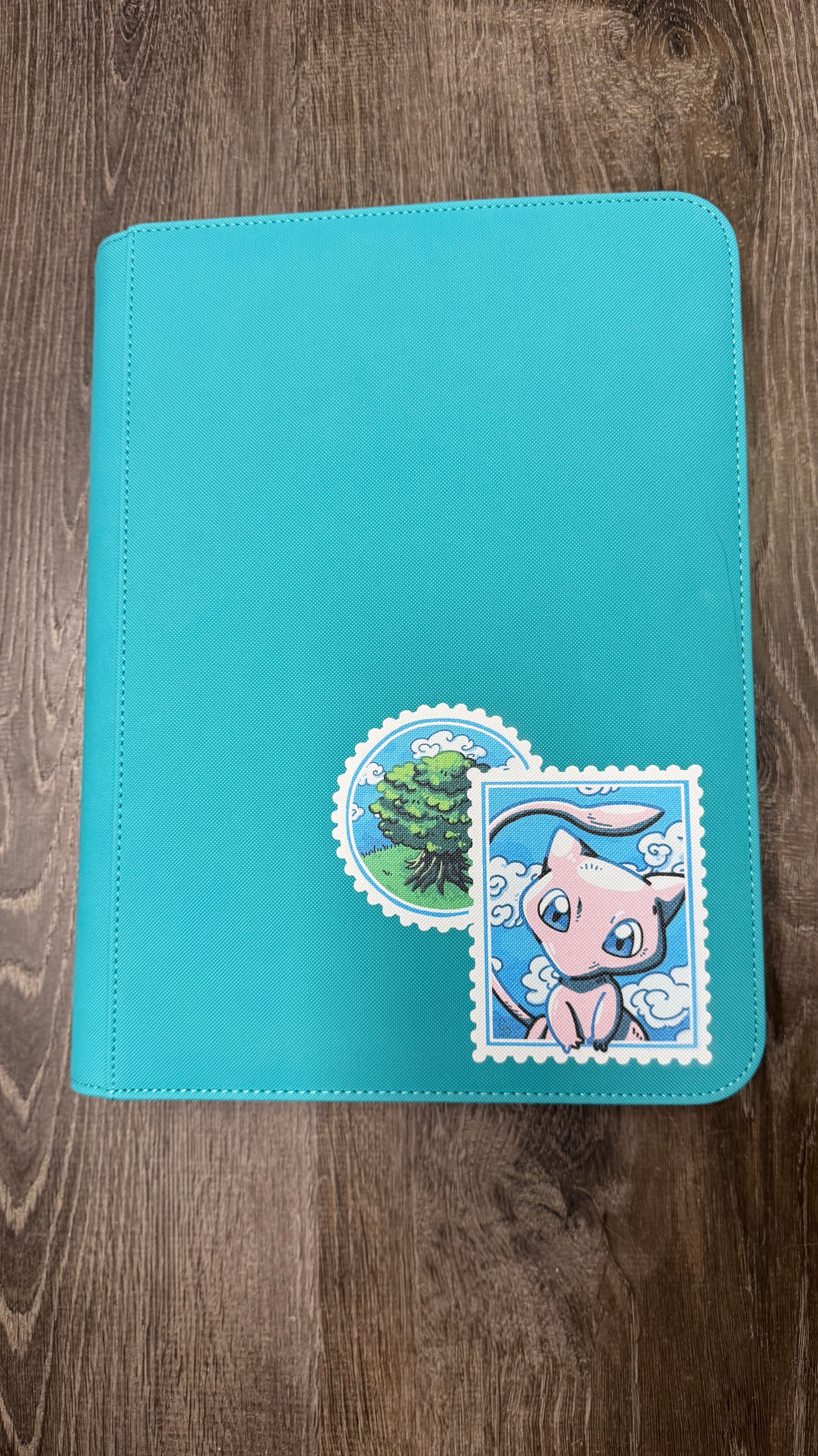 Custom Stamp Mew Binder - G&B Printing