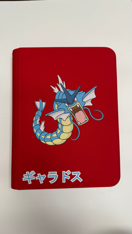 Custom pokemon binder - Gyarados - G&B Printing