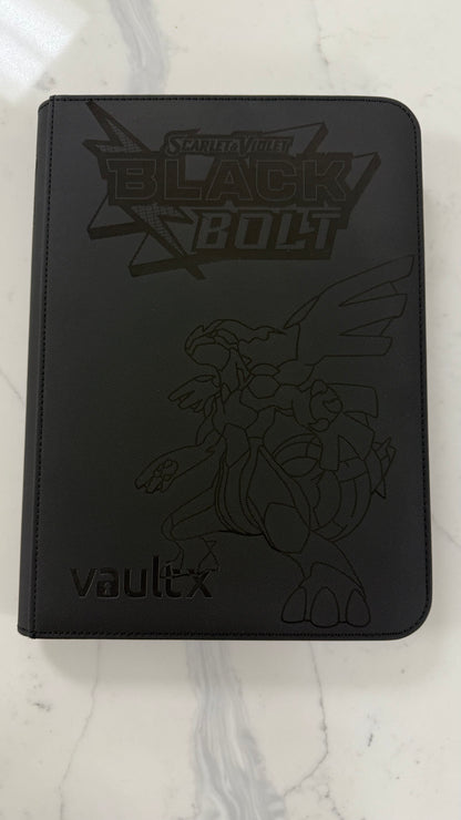 Custom vault x binder - Black Bolt - G&B Printing