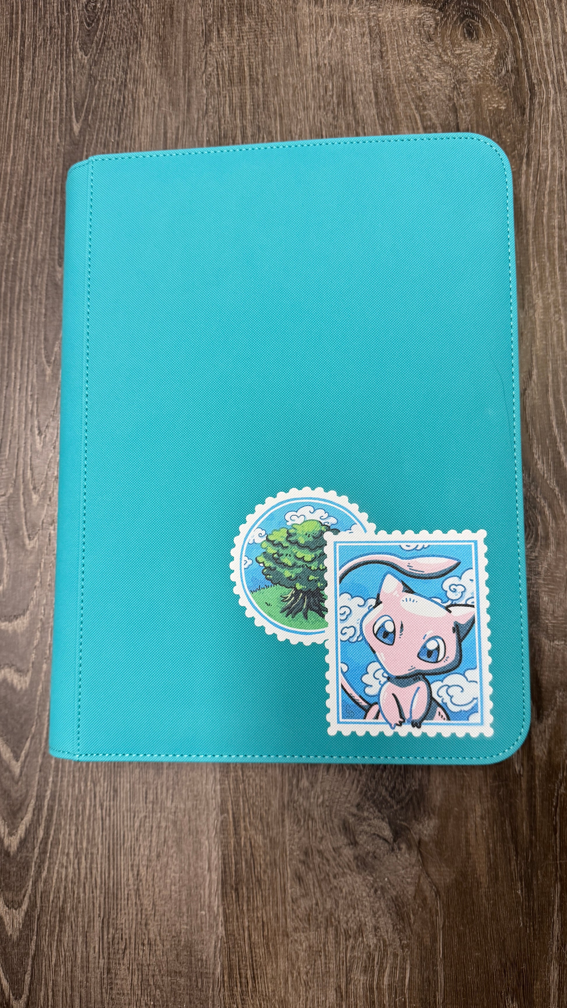 Custom Stamp Mew Binder - G&B Printing